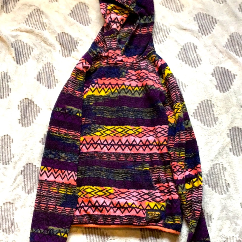 Patterned hoodie!
